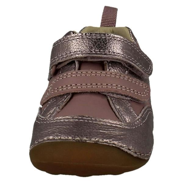 Clarks Childrens Clarks Casual Hook And Loop Strap Shoes Tiny Sky T