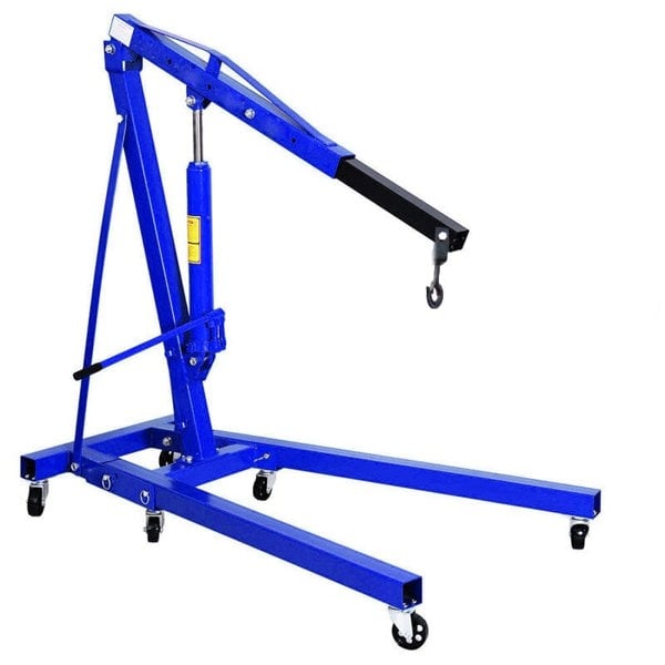 Mobile Folding Hydraulic Engine Crane 2200lb Living and Home