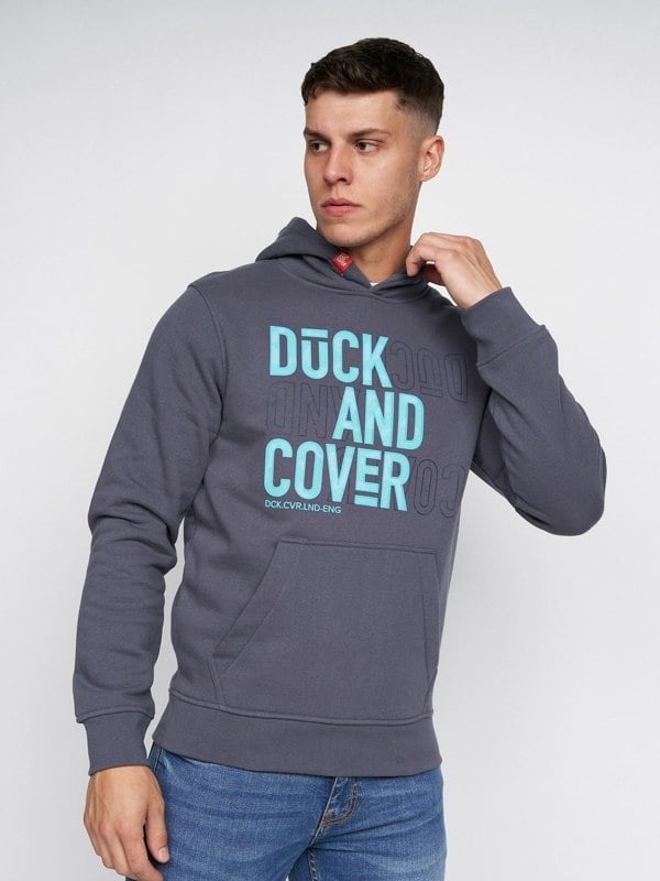 Duck and Cover Pecklar Hoodie - Navy