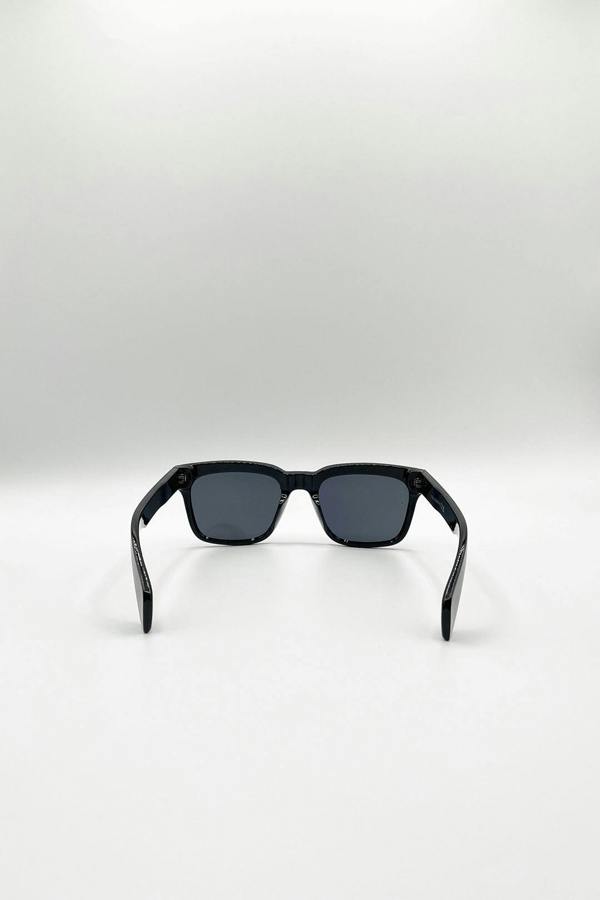 SVNX Square Sunglasses in Black