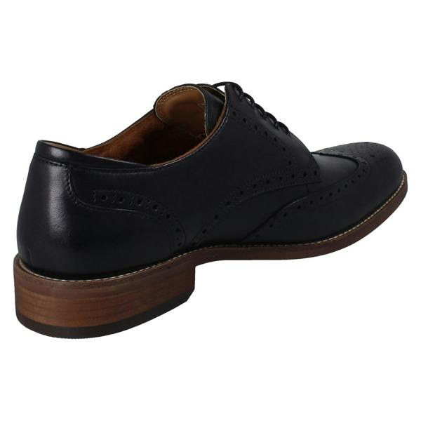 Clarks Mens Clarks Smart Formal Brogue Lace Up Shoes CraftRemi Tip