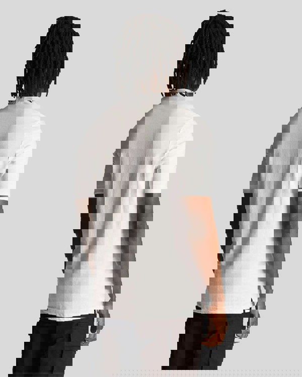 Lyle & Scott Vibrations Print Mens T-Shirt - 626 White