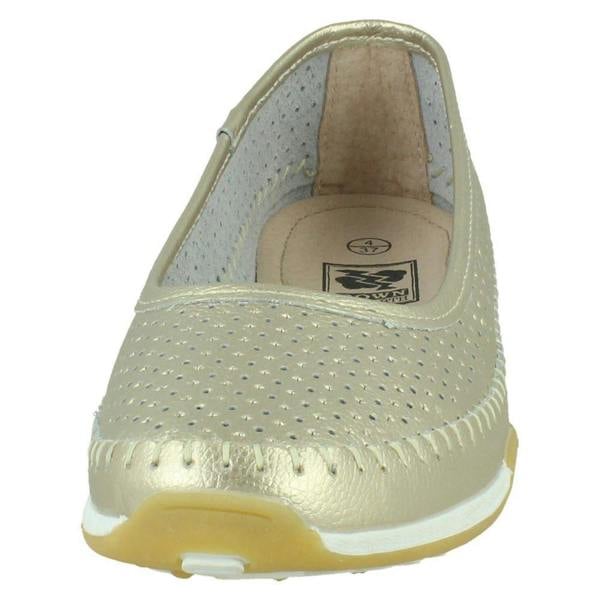 Down to Earth Ladies Down To Earth Ballerina Casual Shoes F80573