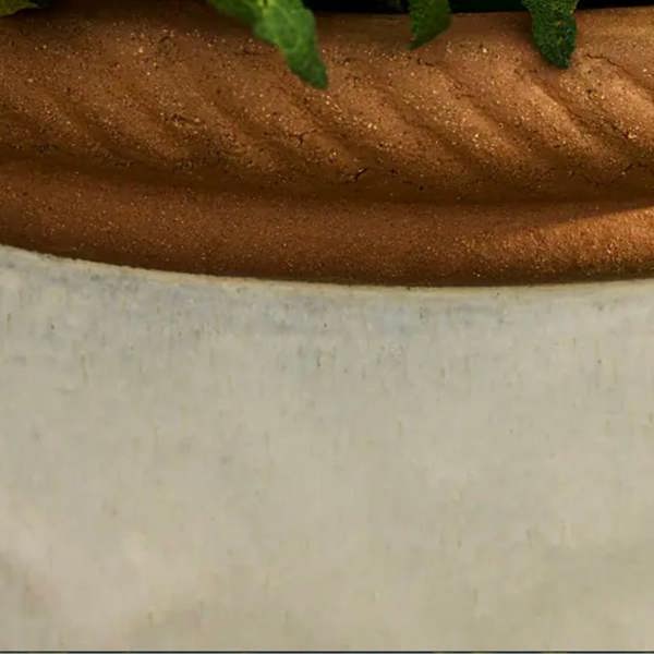 Abode Home & Gifts Ceramic Outdoor Planter 36cm | Lily White