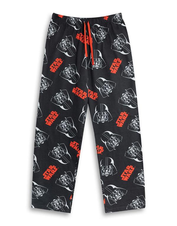 Star Wars Mens Black Darth Vader Short Sleeve Long Leg Pyjama Set
