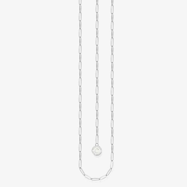 THOMAS SABO Silver Oval Link Chain Necklace X2089-007-21