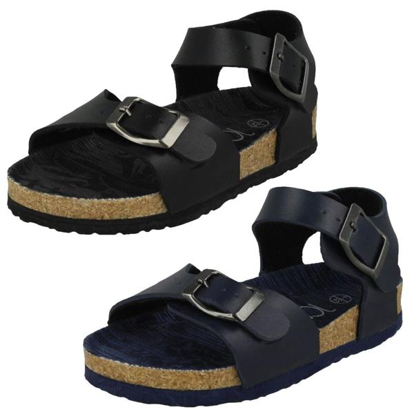 JC Dees Boys JCDees Buckle Ankle Strap Sandals N0058