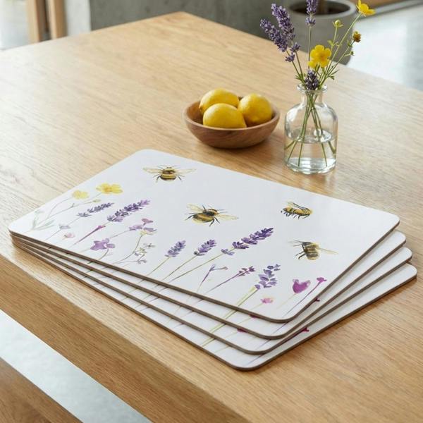 Garden Greatness Busybees Placemats Four Pack