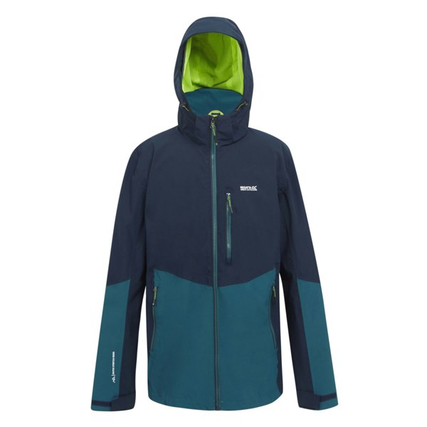 Regatta Mens Bosfield II Waterproof Jacket - Moroccan Blue/Navy