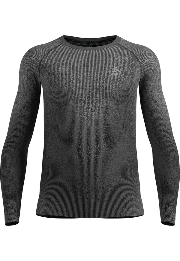 ODLO Men's Blackcomb Eco Warm Long Sleeve Crew {O-188562} - Black