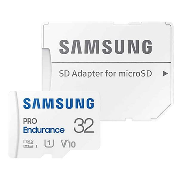 Samsung PRO Endurance microSD card with adapter 32GB