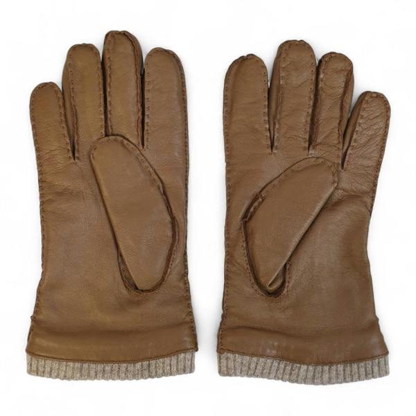 Infinity Leather Men’s Italian Leather Warm Wool Lining Winter Gloves - M-LGV-405