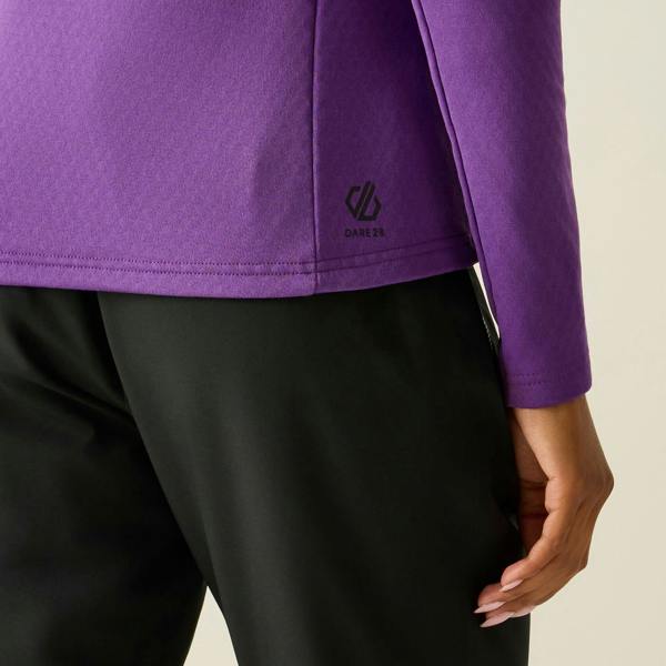 Dare 2B Womens/Ladies Ventura Stretch Hooded Midlayer - Amaranth - 