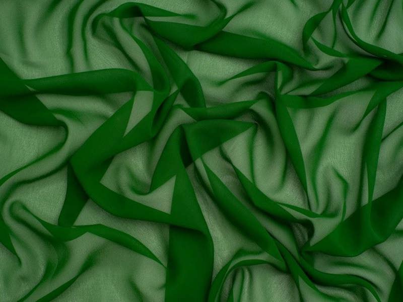 Minerva Core Range Minerva Light Sheer Chiffon Fabric - Plain Design Dressmaking Fabric, 110 cm / 44" Wide - per metre
