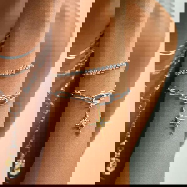 Ania Haie Vogue Maven Sterling Silver Chunky Chain Link Bracelet B062-04H