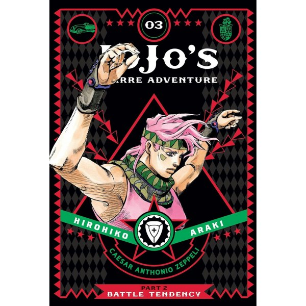 VIZ Media Jojo Bizarre Adventure Part 2 Battle Tendency 4 Books Collection Set