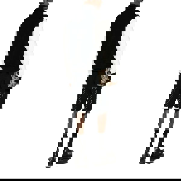 Off-White Off Stitch Skate Sweatshorts Black M