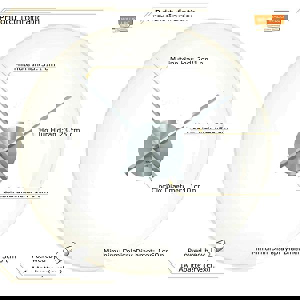 WALPLUS WC2051 - FlexiClock Silver