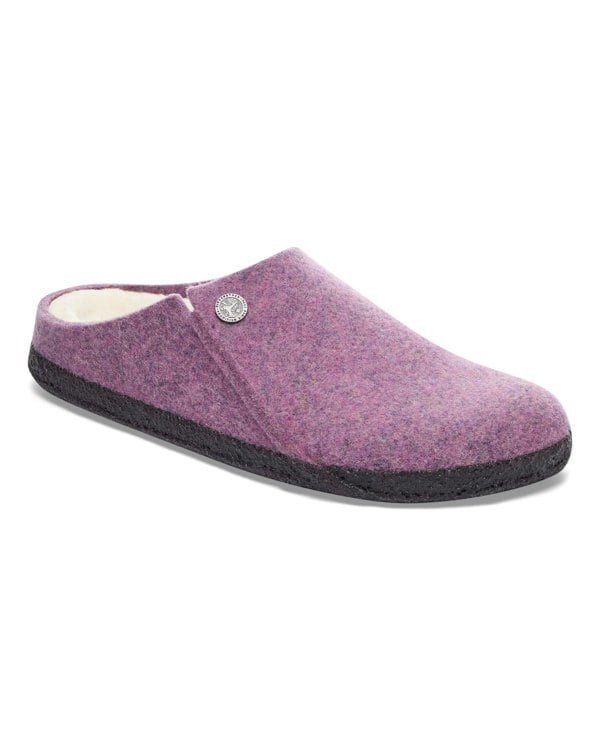 Birkenstock Zermatt Shearling FE Womens Clogs - Mauve Melange