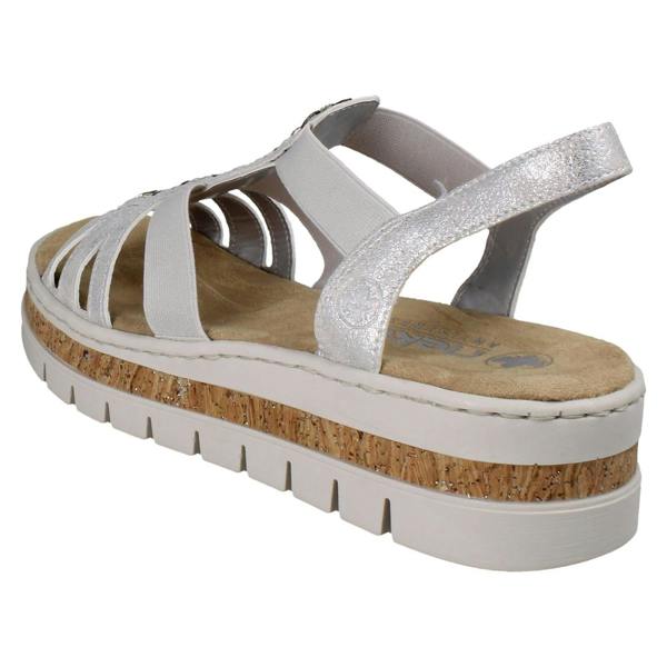 Rieker Ladies Rieker Wedge Sandals V4918