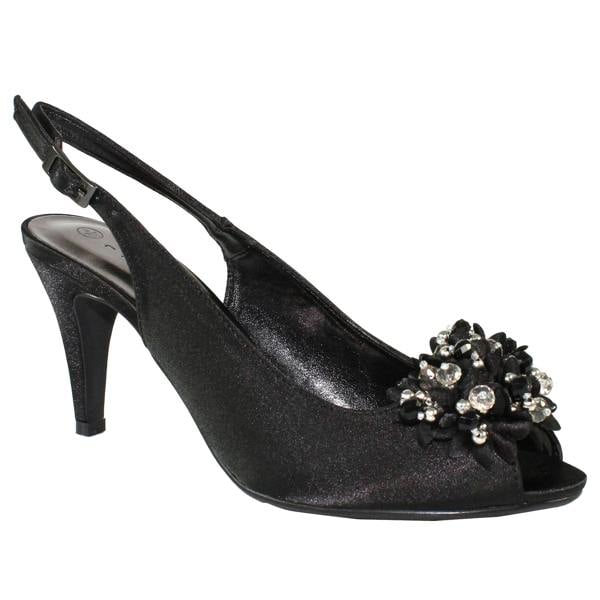 Lunar Womens/Ladies Sabrina Court Shoes - Black - 