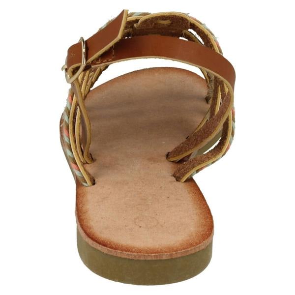 Savannah Ladies Savannah Braided Slingback Sandals