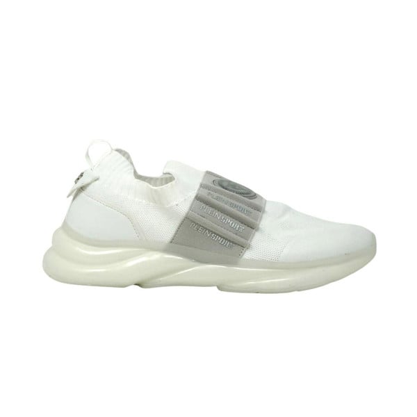 Plein Sport Logo Sock Men's Sneakers - White