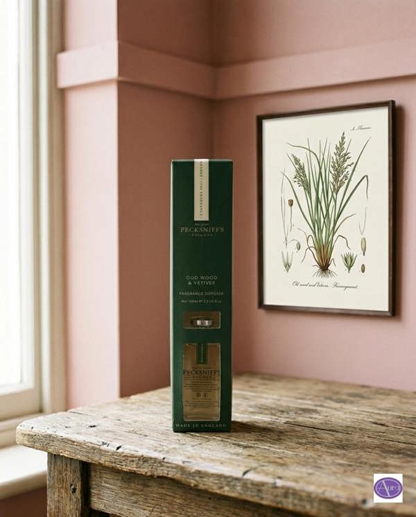 Pecksniff's Oud Wood & Vetiver Fragrance Diffuser 100ml