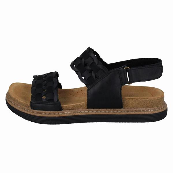 Clarks Ladies Clarks Woven Sandals Arwell Glide