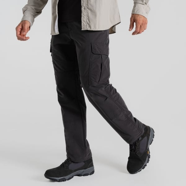 Craghoppers Men's III Nosilife Cargo Trousers - Black Pepper