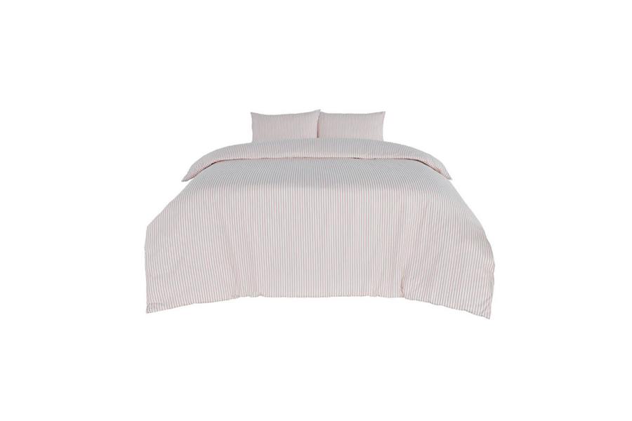 Martex Studio Edition Pink Pinstripe Duvet Cover Set