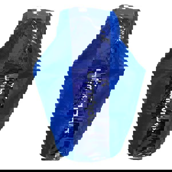 Blue SimplySwim large dry bag 10L with transparent strip