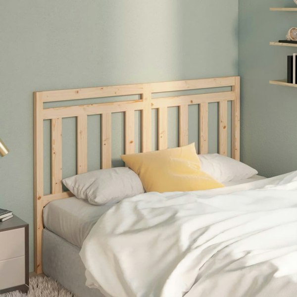 Berkfield Bed Headboard 156x4x100 cm Solid Wood Pine