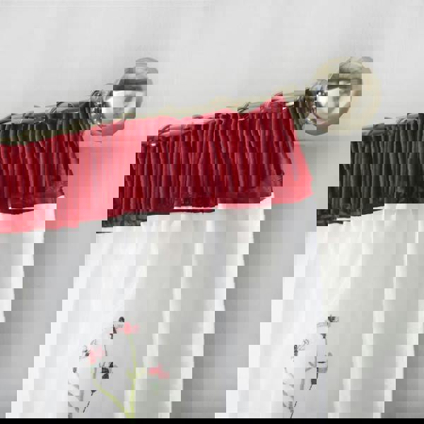 Luxury Living Spring Embroidered Voile Curtains