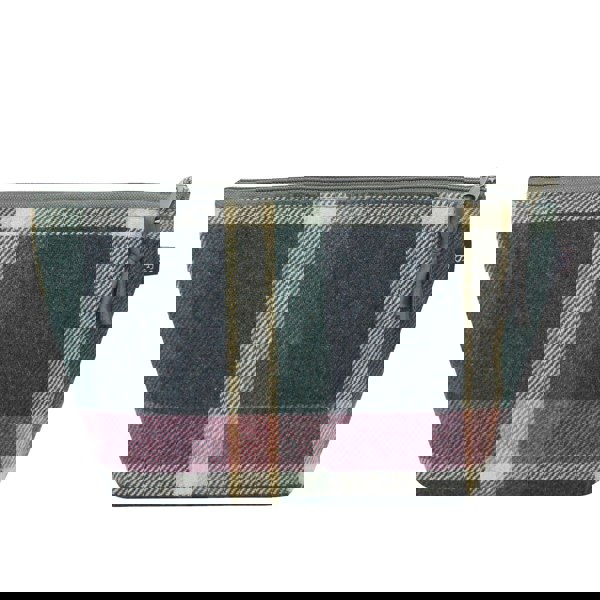 Earth Squared Country Tartan Tree Appliqué Makeup Cosmetic Bag