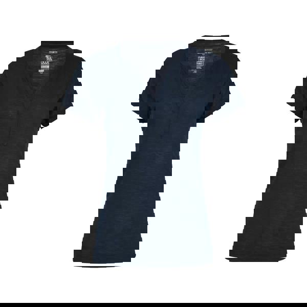 Mountain Warehouse Womens/Ladies Skye Slub Quick Dry T-Shirt - Navy