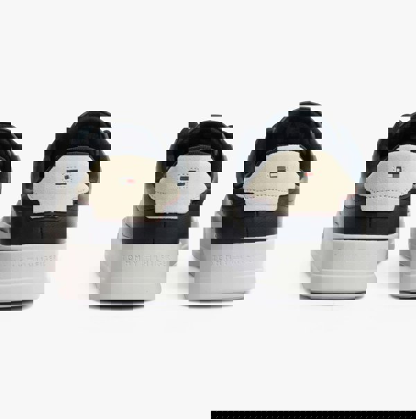 Tommy Hilfiger LOGO COURT Mens Trainers Desert Sky