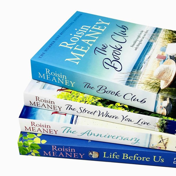 Roisin Meaney 4 Books Set The Book Club, The Street Where You Live, The Anniversary & Life Before Us