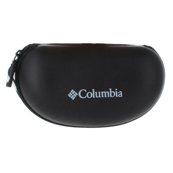 Columbia Sunglasses Case Black with Zip and Caribiner