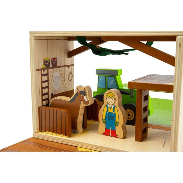 Bigjigs Toys Farm On The Go