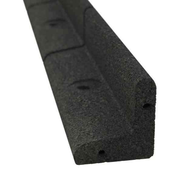 Monstershop Flexible Lawn Edging 4 x 1.2m - Black