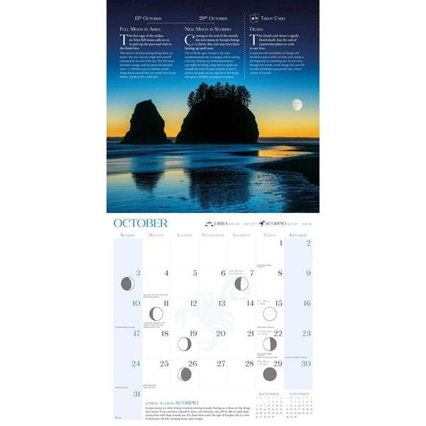 Living by the Moon Calendar 2027, Wall Calendars, Month To View, Lifestyle, Gift