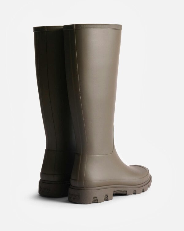 Hunter Unisex Downpour Tall Boot - Chocolate Brown