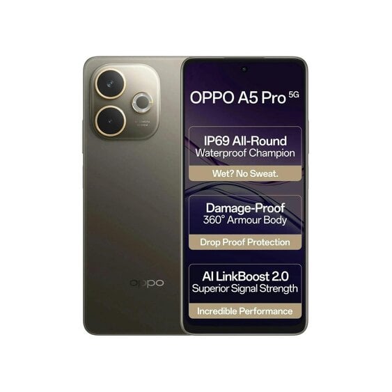 OPPO A5 Pro 5G 128GB Black Brown Smartphone