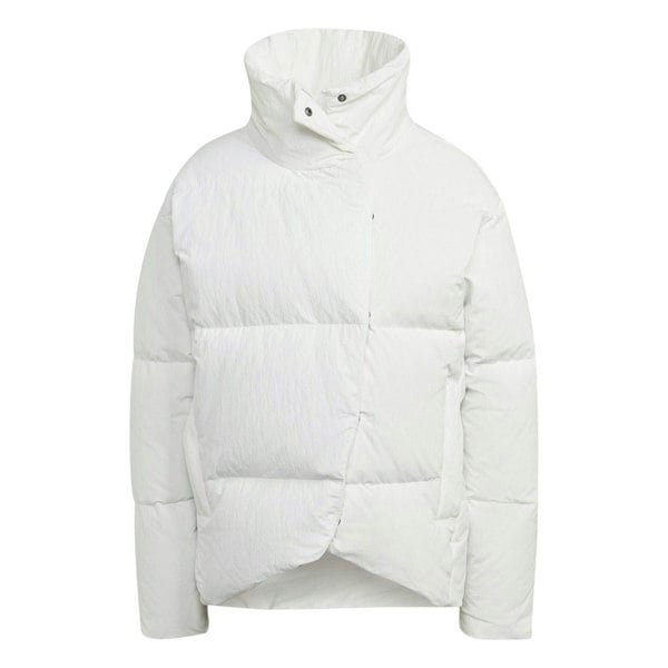 Adidas Womens/Ladies Baffled Padded Down Jacket - White