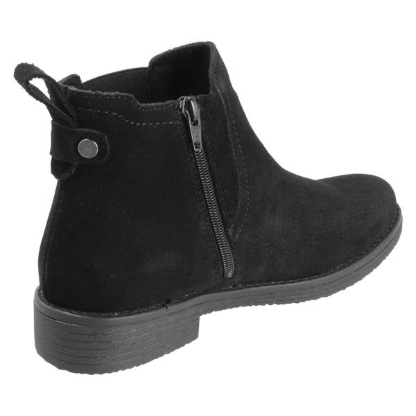 Hush Puppies Ladies Hush Puppies Suede Casual Ankle Boots Maddy