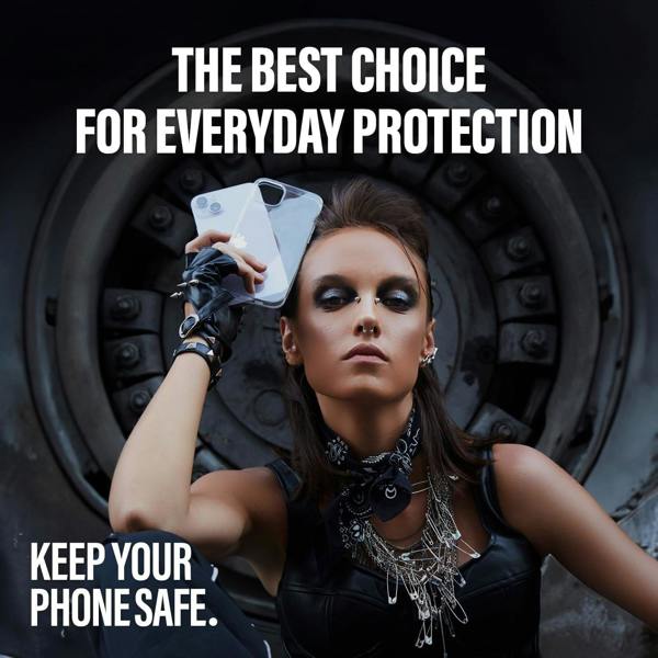PanzerGlass Panzer Glass Safe Soft TPU Case for iPhone 15 Pro 6.1" Clear - SAFE95539