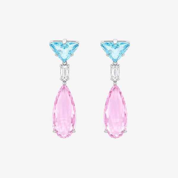 Uchi & Soto Hanabi Stone Shapes Drop Earrings
