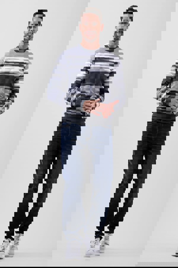 ENORSIA Mens Relaxed Straight Fit Jeans