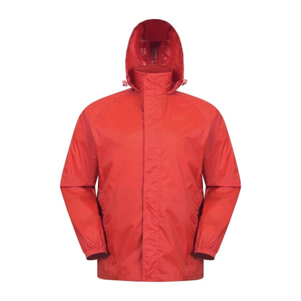 Mountain Warehouse Mens Pakka II Waterproof Jacket - Red